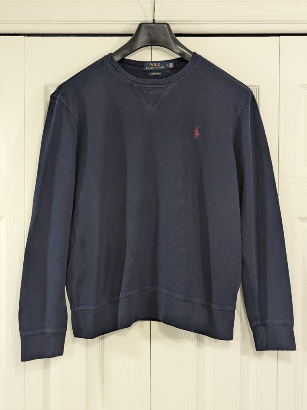 Polo Ralph Lauren Dark Blue Women's Sweatshirt Red Pony